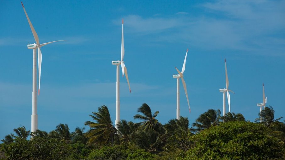 Brasil bate recorde de geração de energia eólica em novembro