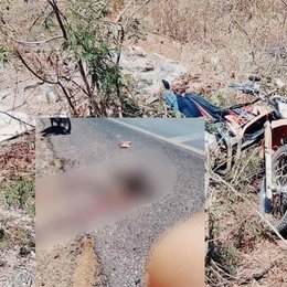Idoso de 70 anos morre  após colisão entre moto  e carro próximo a Central