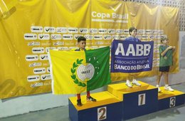 Ireceense Dirceu David, de 11 anos, brilha na Copa Brasil de Tênis de Mesa em Salvador