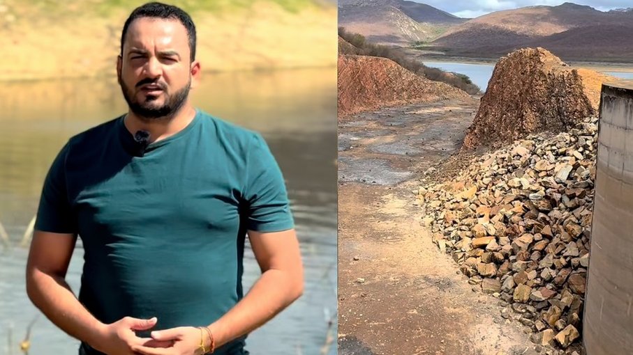 Prefeito de Ibipeba, Rhallber Amorim, faz apelo nas redes sociais: “A Barragem de Mirorós Pede Socorro”
